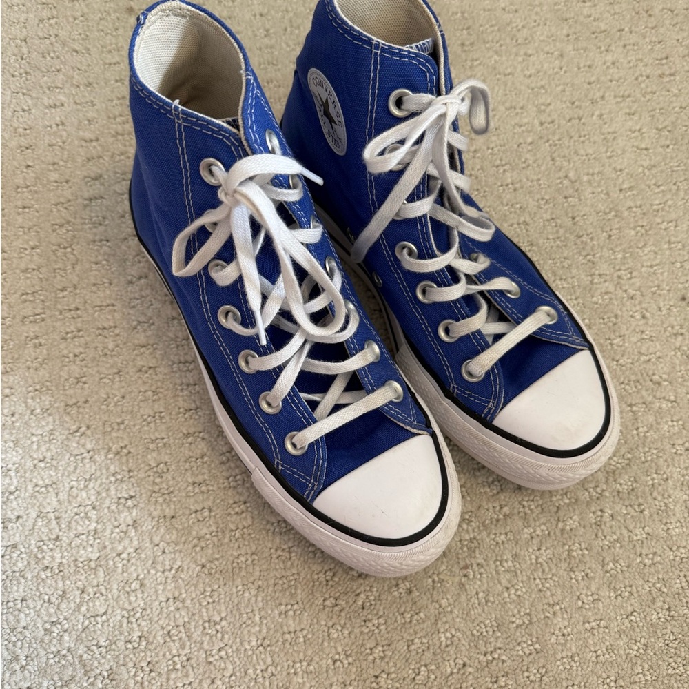 Converse Blue High-Top Sneakers